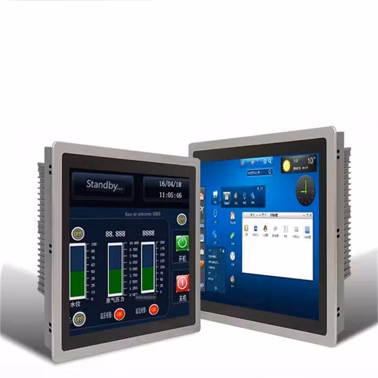 15.6 인치 IPS1366*768 HDMI VGA AV BNC 저항막 터치스크린 금속 케이스 TFT 벽걸이형 OEM ODM 산업 공장 LCD 모니터