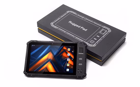 샘플 사용자 정의 바코드 스캐너 IP67 등급 비바람에 견디는 견고한 익스트림 태블릿 PC 7800mAh 8인치 견고한 태블릿 안드로이드